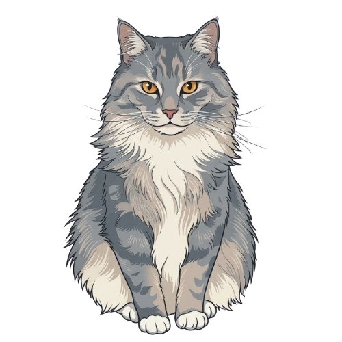 Harmony, our founding tester cat