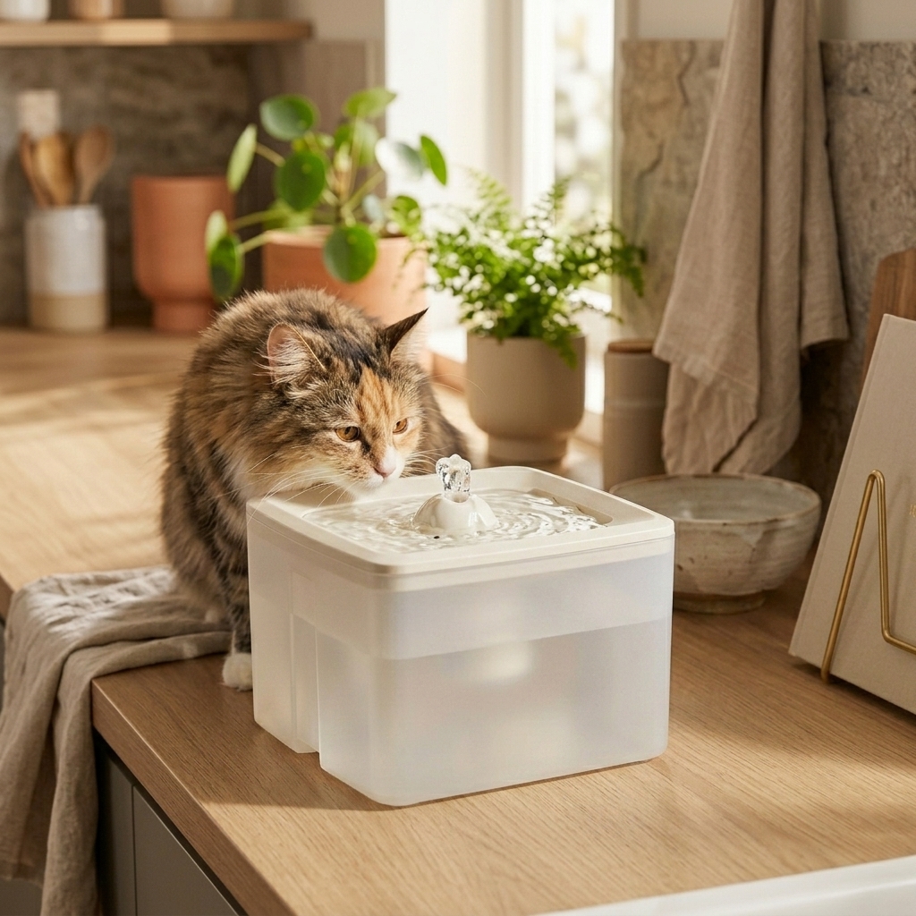The MeowTested Quiet Fountain view 2